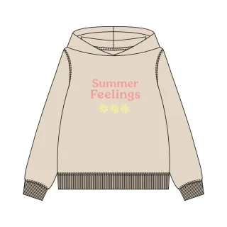 STACCATO - Md.-Hoodie ecru - Gr. - 104/110