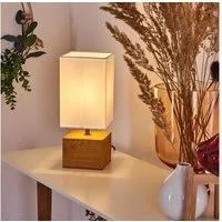 hofstein Tischleuchte Boho Wohn Schlaf Raum Beleuchtung Nacht Tisch Leuchte Lese Lampe