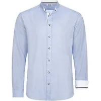 Maddox Trachtenhemd MADDOX Herren Trachtenhemd Slimfit - Hemd-90, Sky