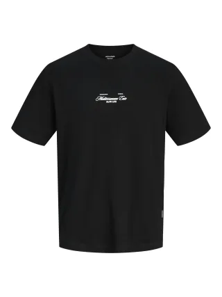 JACK&JONES - JORCASSIS PHOTO BACK TEE SS CN JNR Black - Gr. - 164