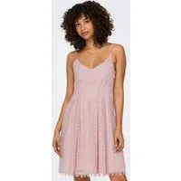 ONLY Trägerkleid ONLHELENA – Trägerkleid aus Baumwolle für den Sommer Baumwolle, regular fit, V-Ausschnitt