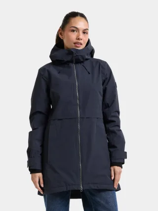 Didriksons - Tiril Parka dark night blue - Gr. - 36