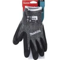 Arbeitshandschuhe P-84713, Gr. M (8), Schnittfestigkeit F/7 schwarz/grau, 1 Paar
