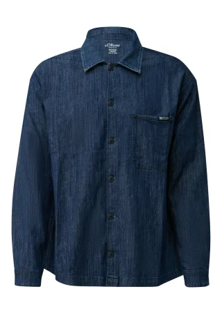 s.Oliver - Hemd blau - Gr. - XXL