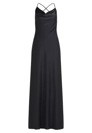 VM by Vera Mont - Abendkleid anthra - Gr. - 38