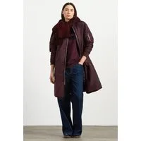 SENSES.THE LABEL Langjacke mit Two-Way-Zipper