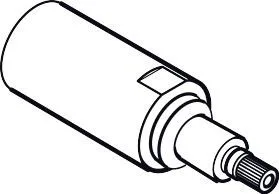 Hansgrohe Hülse DN 15+ Absperreinheit 92929 chrom, 92651000 92651000