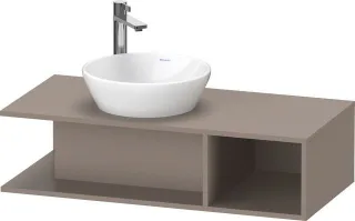 Duravit D-Neo Konsolenwaschtischunterbau wandhängend Basalt Matt 1000x480x260 mm - DE491904343 DE491904343