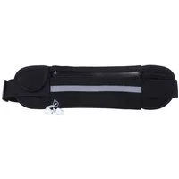 Mutig Bauchtasche Bauchtasche für Damen und Herren, Laufgürtel Handy (Verstellbarer Running Belt mit Reflexstreifen, Sport Bauchtasche mit Trinkflasche und Kopfhöreranschluss), für Laufen, Wandern, Radfahren