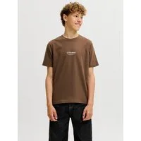 Jack & Jones Junior Rundhalsshirt JJESOHO TEE SS CREW NECK NOOS JNR Baumwolle, locker geschnitten