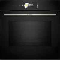 BOSCH Backofen mit Mikrowelle Serie 8 HMG778NB1, mit 1-fach-Teleskopauszug, Pyrolyse-Selbstreinigung