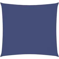 vidaXL Sonnensegel Sonnensegel Oxford-Gewebe Quadratisch 3x3 m Blau, (1-tlg)