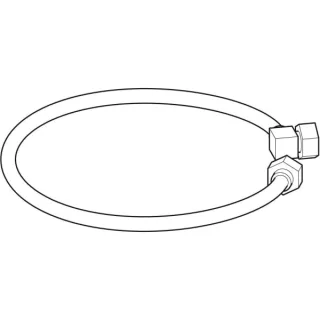 Geberit Flexschlauch 595712 weiß(alpin) 595712000