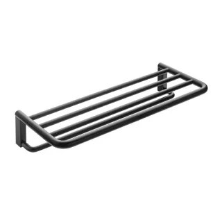 Cosmic Black and White Handtuchablage 60x25x11 cm, schwarz matt, 2513668 WJC238A0068036