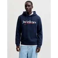 Jack & Jones Kapuzensweatshirt JJTOM SWEAT HOOD Baumwollmischung, normal geschnitten