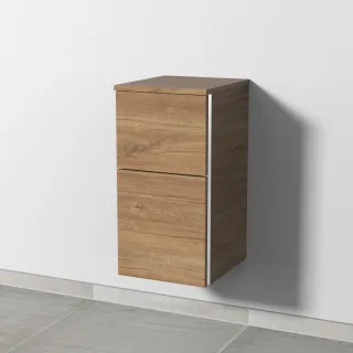 Sanipa 3way Unterschrank mit 2 Auszügen, Eiche-Kansas, BR14259 BR14259