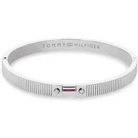 Tommy Hilfiger Armspange STRIPES, mit Glasstein - Emaille