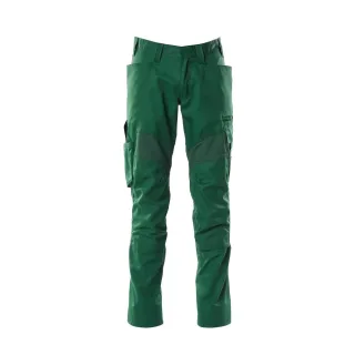 MASCOT Herren Hose mit Knietaschen ACCELERATE Grün 49 - 18579-442-03-90C49