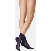 KUNERT Basicsocken Cotton Sole 20 (1-Paar) Transparente Söckchen mit Baumwoll-Sohle