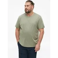 s.Oliver Kurzarmshirt T-Shirt Meliertes T-Shirt aus weichem Baumwollmix
