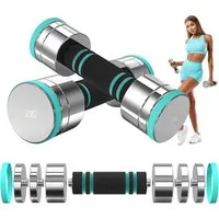 Dripex Hantel Hantel-Set Stahl Kurzhanteln 2er 2,5kg, 5kg, 7,5kg, 10kg, 15kg, 25kg