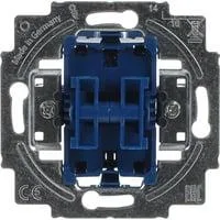 Wippschaltereinsatz Wechsel-Wechselschaltung Unterputz 250 Volt 10 Ampere blau, Retail