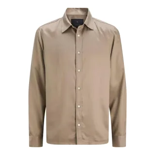 Jack And Jones - Hemd für Herren, Langärmlig (Grau)