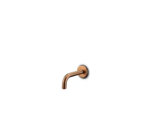 JEE-O Slimline Wandauslauf 90 für Waschtisch und Wanne, bronze, 800-3824 800-3824