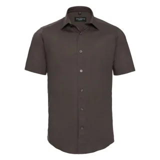 Russell Collection - Hemd für Herren kurzärmlig ()