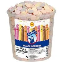 Ahoj-Brause Süßigkeit, Ahoj Brause Bonbons Zitronen Orangen Himbeere Cola Geschmack 1800g