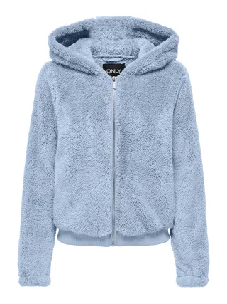 ONLY - ONLNEWANNA CONTACT SHERPA JKT OTW NOOS Cashmere Blue - Gr. - L