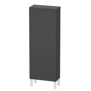 Duravit L-Cube Halbhochschrank Graphit Matt 500x243x1320 mm - LC1169R4949 LC1169R4949