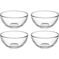 LEONARDO Schale CUCINA, 4er-Set, Glas, (Set, 4-tlg), Spülmaschinengeeignet