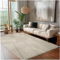 Carpettex Designteppich Skandinavischer Boho, Rechteckig, Höhe: 8 mm, Teppich Wohnzimmer, Schlafzimmer, Gästezimmer