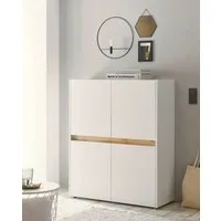 Home affaire Highboard City/Giron, moderner Schrank, Kommode, Stauraumschrank, Hochschrank, zeitlos, modern, ausreichend Stauraum, vielseitig einsetzbar