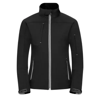Russell Womens/Ladies Bionic Soft Shell Jacket (Schwarz)