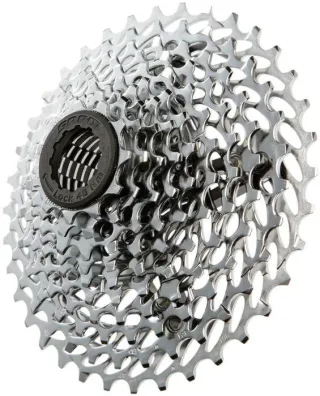 SRAM PG-1030 Kassette 10-fach 11-12-13-14-15-17-19-21-23-26 Zähne silber