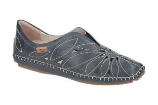 Pikolinos 578-7399 JEREZ Damenschuhe Slipper Halbschuhe blau ocean bequem Ech...