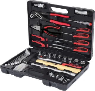 KS Tools 1/4"+1/2" Werkzeug-Satz, 50-tlg - 911.0650
