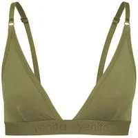 Yenita® Bustier Triangel BH aus Viskose ohne Bügel und elastischem Gummibund