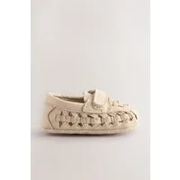 Next Baby Loafer aus Webmaterial mit Klettverschluss Loafer (1-tlg)