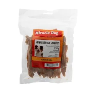 Miracle Dog Hühnerbrust Streifen 10 x 250g
