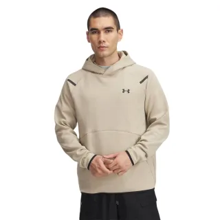 Under Armour - "Essential" Kapuzenpullover für Herren, Fleece, Raglanärmel (Braun)
