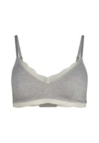 SKINY - SKINY Damen Soft BH herausn. Pads Classicotton grey melange
