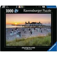Ravensburger Puzzle Deutschland Collection, Ostseebad Ahlbeck, Usedom, 1000 Puzzleteile, Made in Germany