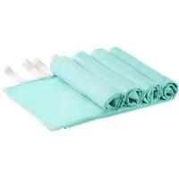 OTTO home Handtücher Leoa, diverse Größen, Sporthandtuch, Reisehandtuch, Strandtuch, Microfaser (Set, 4-St), sehr leicht, kompakt, schnelltrocknend, Mikrofaser mit Kontrastnaht