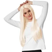 dressforfun Kostüm-Perücke Perücke Lange Haare glatt