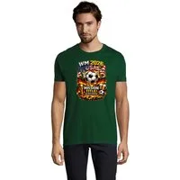Blondie & Brownie T-Shirt UrbanGoal WM26 Streetwear Herren Tee (Einzelprodukt, Einzelartikel) WM 2026 USA Herren T-Shirt Fußball Deutschland Fan Streetwear Look