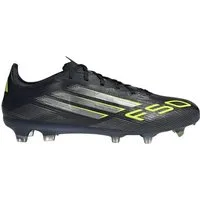 adidas Performance F50 Pro FG (für feste Böden) schwarz/silber/lime Herren Fußballschuh