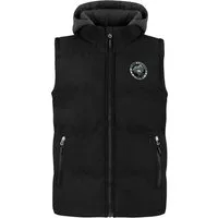 normani Steppweste Kinder Weste Skien (1-tlg) Unisex Wattierte Winterweste - winddichter Bodywarmer Weste mit Kapuze